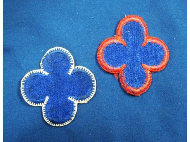 US: 88th Division patch varieties.