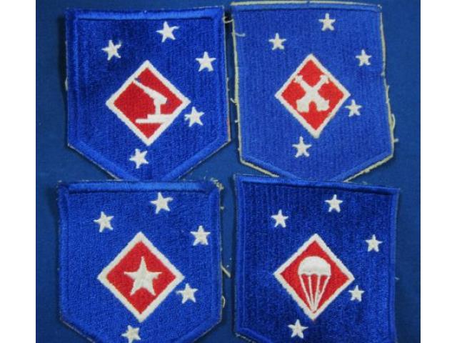 US: WWII USMC patches