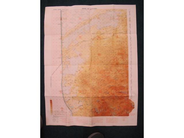England: WWI Secret Suez map