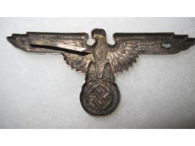 Germany: SS Officers cap eagle