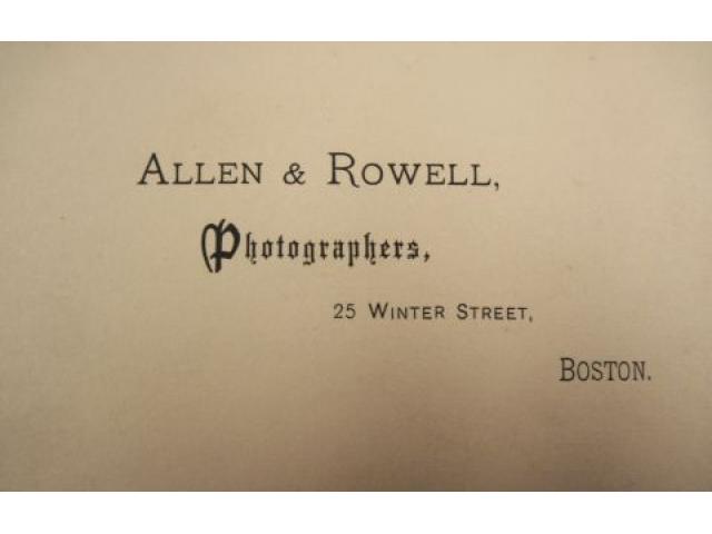 US: Gettysburg Cyclorama cabinet card photos.