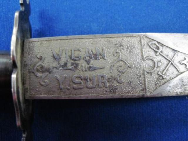 Philippines: Span Am Punal dagger