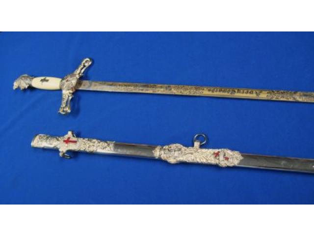 US: Masonic Royal Arch Knight sword