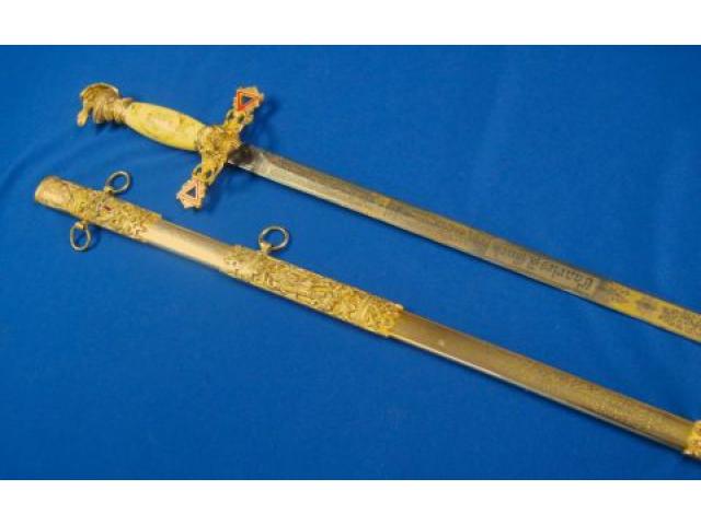 US:  Royal Arch Masonic sword