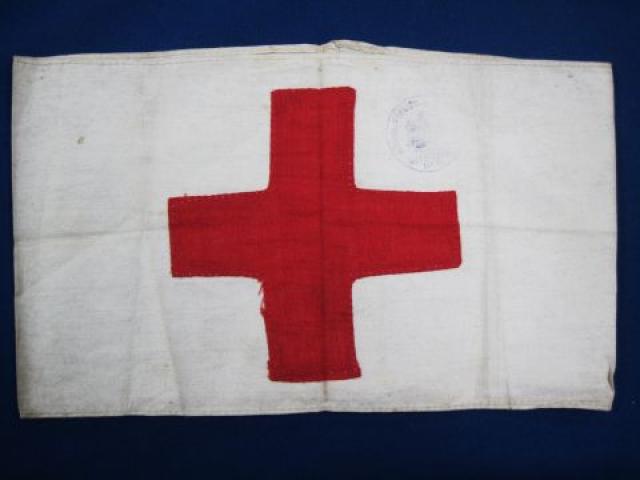 Germany: WWI Train Bn medic armband