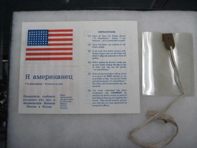 US: WWII Blood chit for the USSR