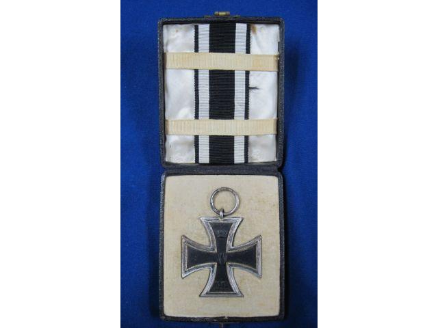 Germany: Cased WWI 2nd class iron cross.