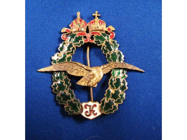 Austro-Hungary:Army Field Pilot's badge