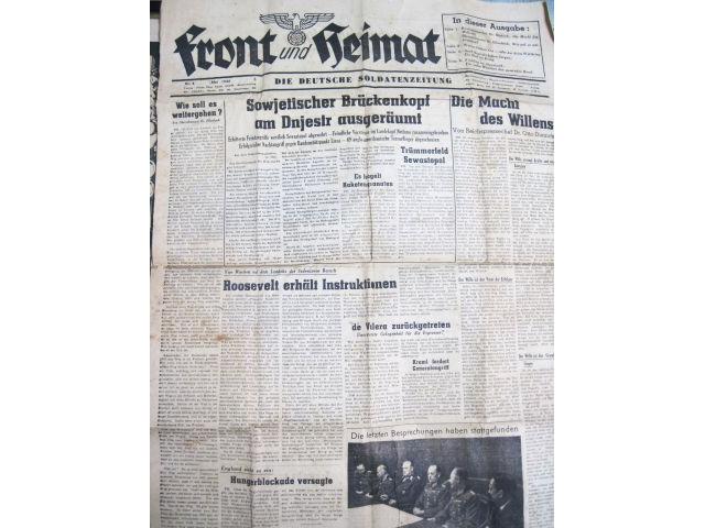 Germany: 1944 Wehrmacht newspaper